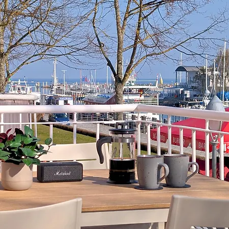 شقة Fynbos Am Alten Strom, Strandnah & Dachterrasse