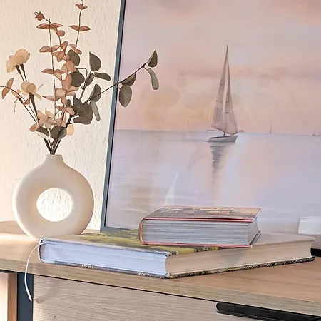 شقة Fynbos Am Alten Strom, Strandnah & Dachterrasse *