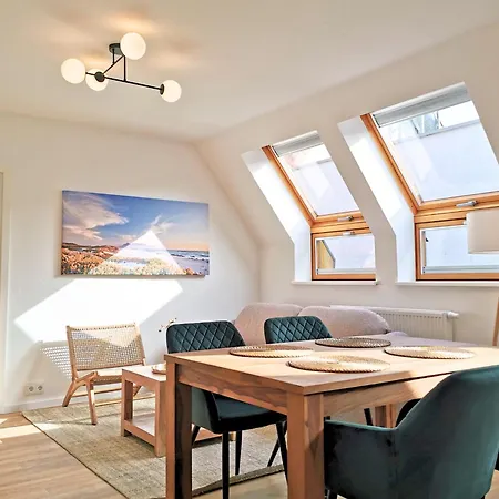 شقة Fynbos Am Alten Strom, Strandnah & Dachterrasse *