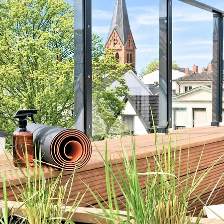 شقة Fynbos Am Alten Strom, Strandnah & Dachterrasse