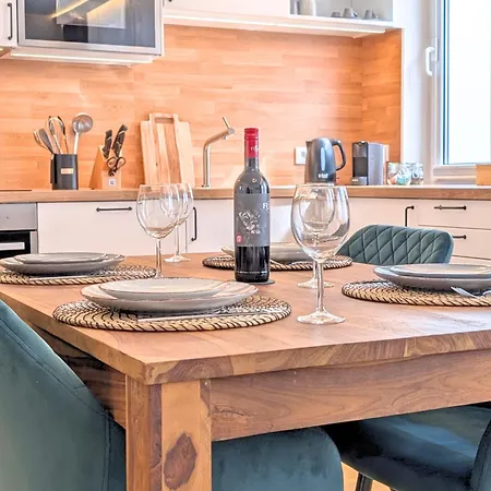 شقة Fynbos Am Alten Strom, Strandnah & Dachterrasse روستوك