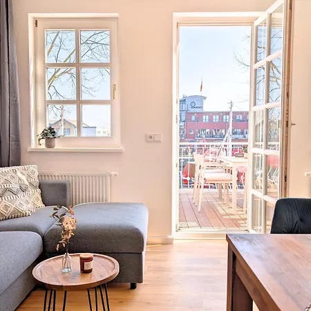 Fynbos Am Alten Strom, Strandnah & Dachterrasse Apartman Rostock